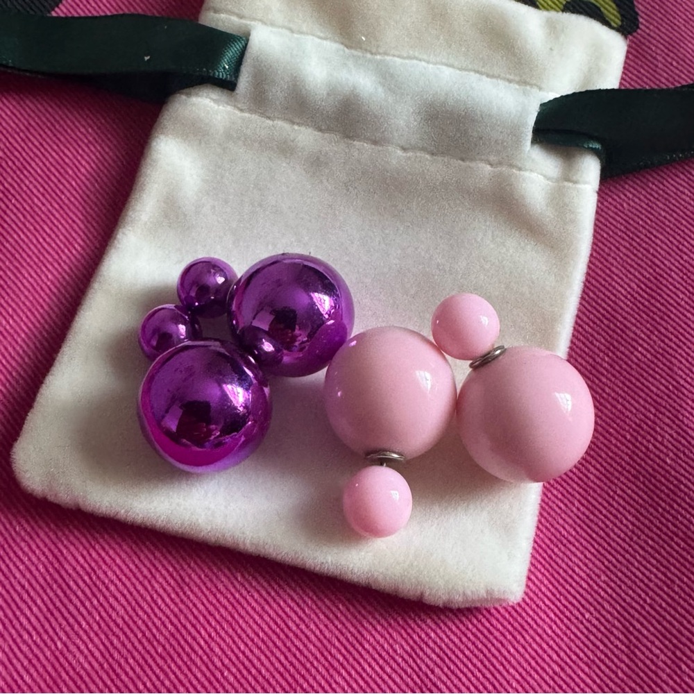 Pink and Purple Double Ball Set